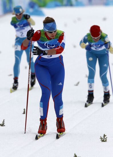 X Winter Paralympic Games. Cross-country skiing