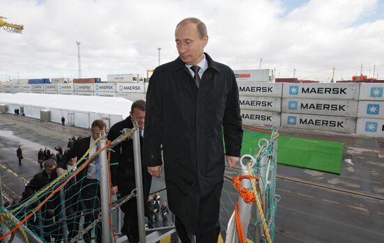 Putin's working visit to North-Western Federal District
