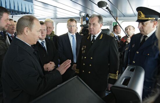 Putin's working visit to North-Western Federal District