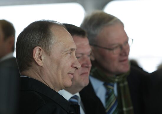 Vladimir Putin visits North-Western federal District