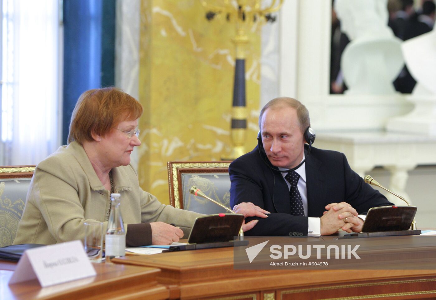 Putin meets Finland's business community