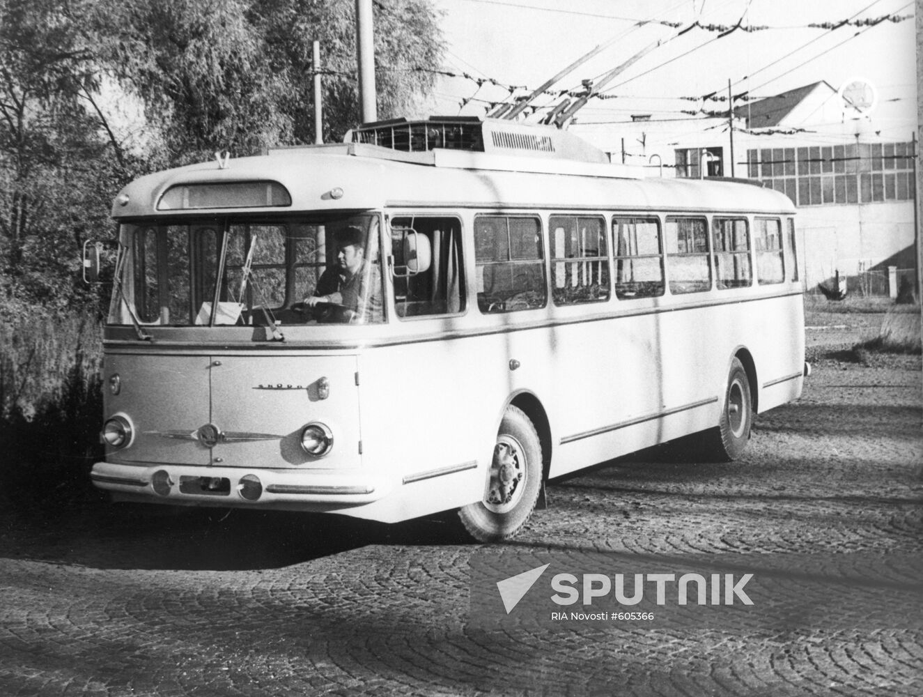 Skoda trolleybus