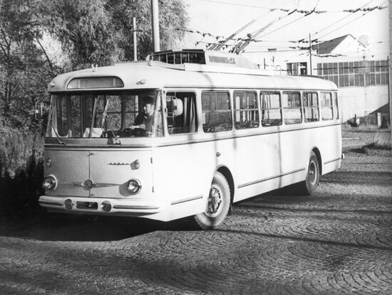 Skoda trolleybus