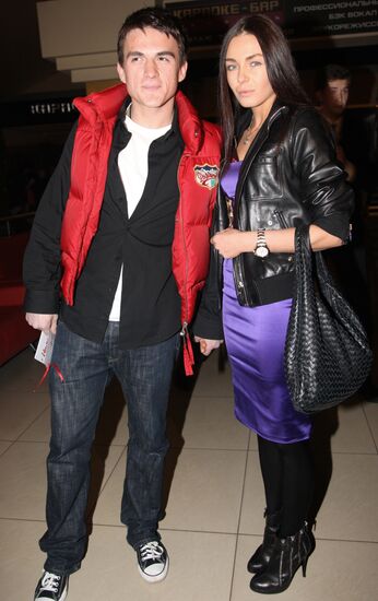 Vlad Topalov with a companion