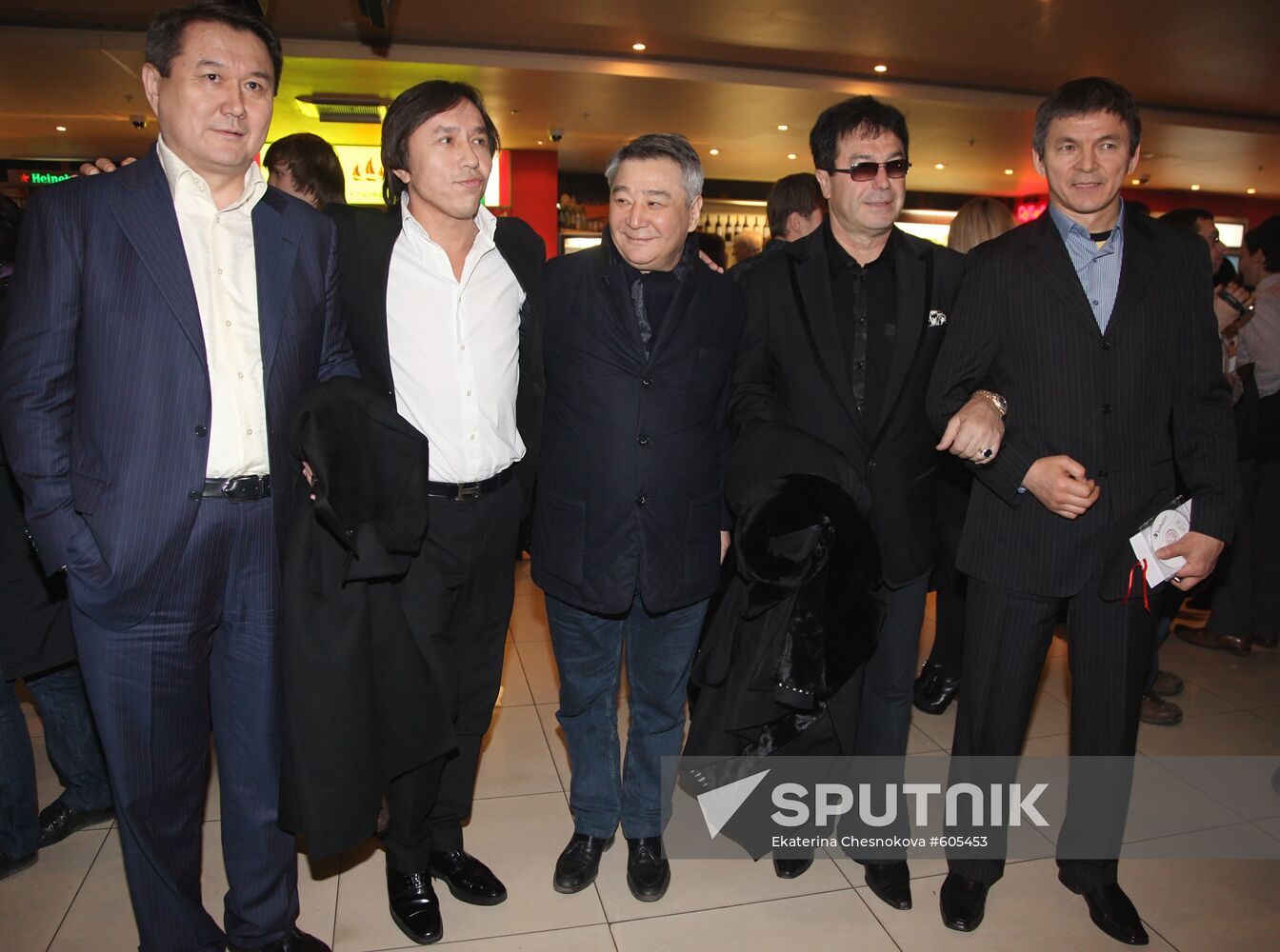 First run of the movie "Irony of Love" in Oktyabr Cinema