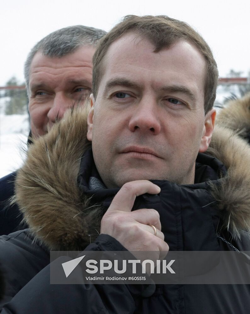 Dmitry Medvedev visits Khanty-Mansiysk