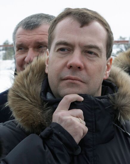 Dmitry Medvedev visits Khanty-Mansiysk