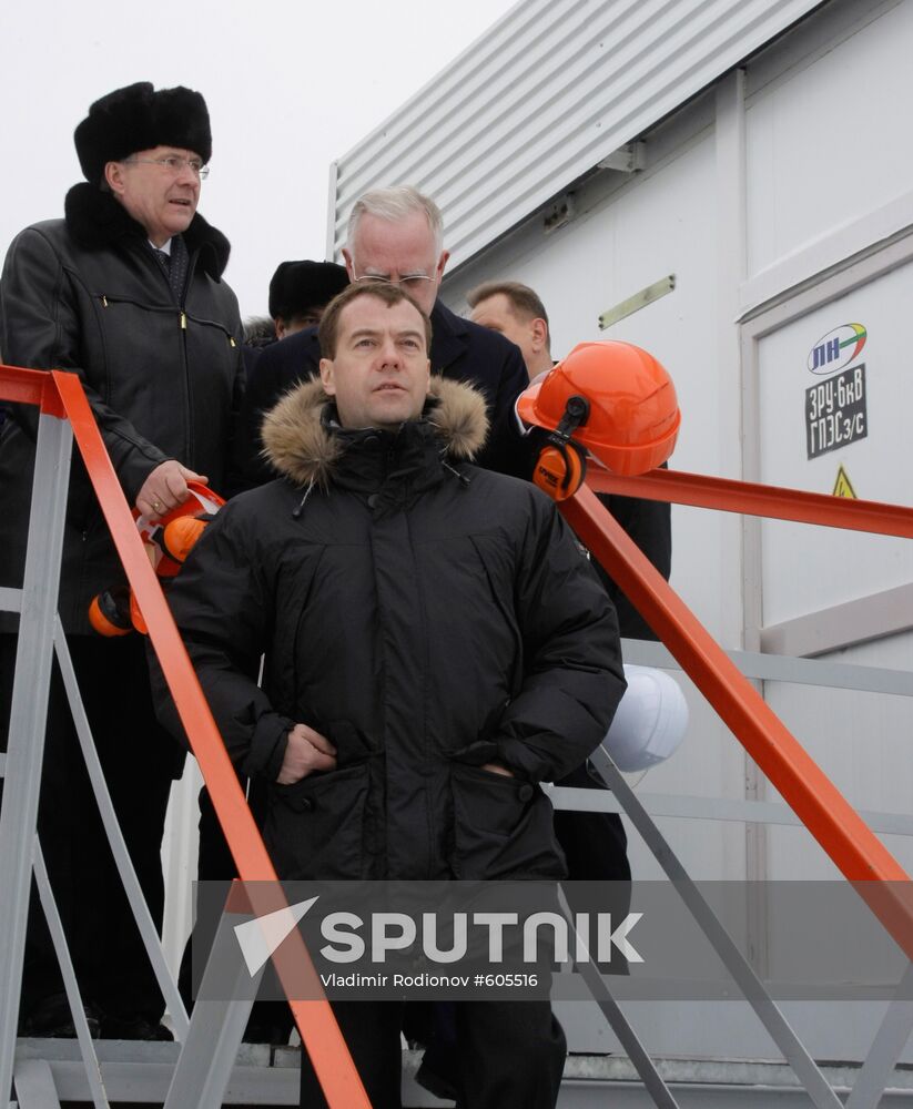 Dmitry Medvedev visits Khanty-Mansiysk