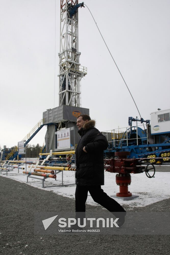 Dmitry Medvedev visits Khanty-Mansiysk