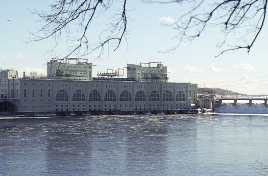 Volkhovskaya hydroelectric power plant