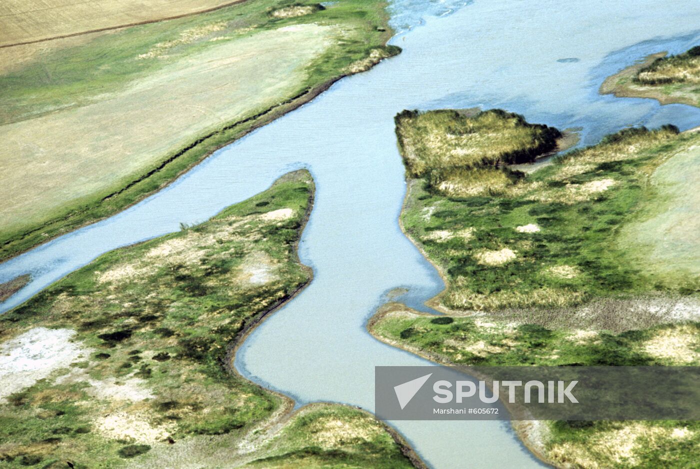 Svetloyarsk sturgeon spawning grounds in Lower Volga