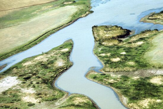 Svetloyarsk sturgeon spawning grounds in Lower Volga