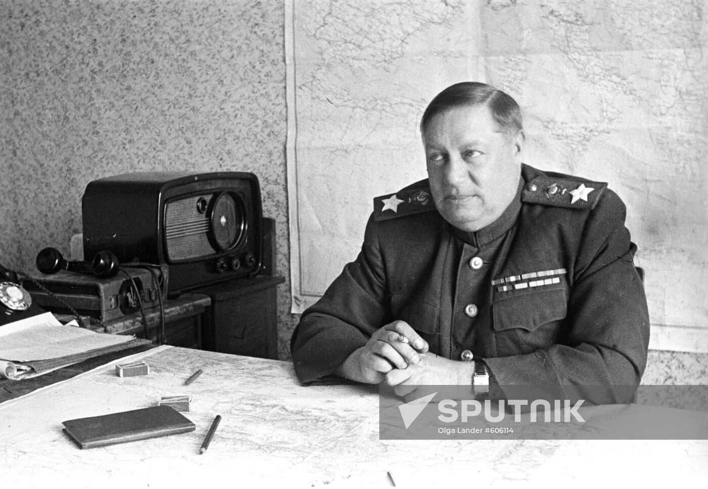 Commander of 3rd Ukrainian Front Fyodor Tolbukhin