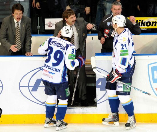 Hockey. KHL. Play-off. Dinamo Riga vs. HC MVD