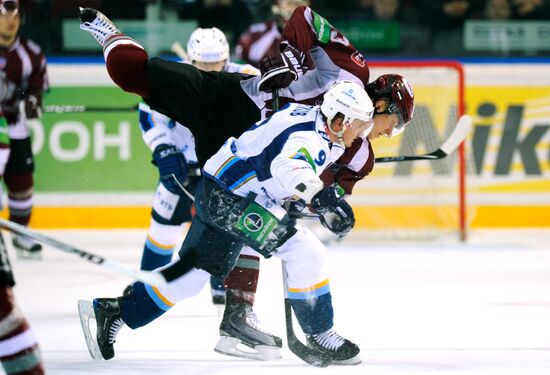 Hockey. KHL. Play-off. Dinamo Riga vs. HC MVD