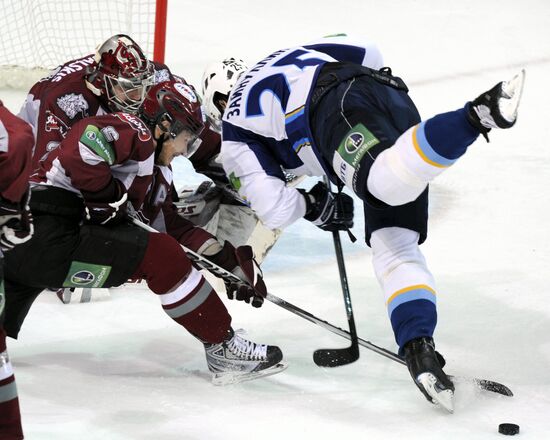 Hockey. KHL. Play-off. Dinamo Riga vs. HC MVD