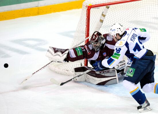 Hockey. KHL. Play-off. Dinamo Riga vs. HC MVD