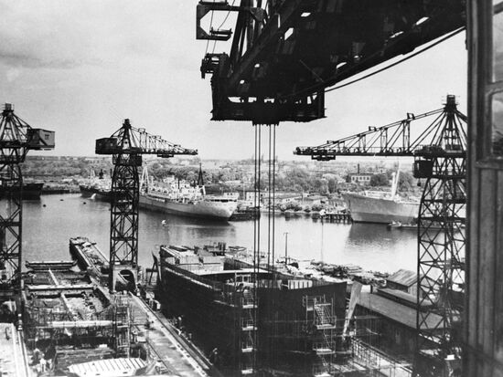 Shipyard in Gdańsk