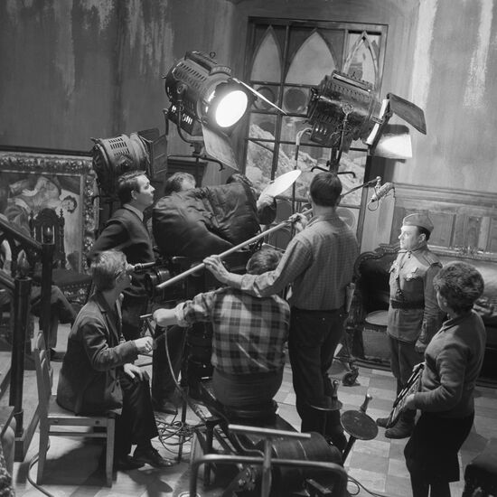 Shooting film "En Route to Berlin"