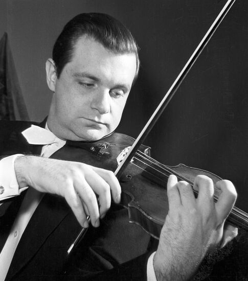 Violinist Igor Bezrodny