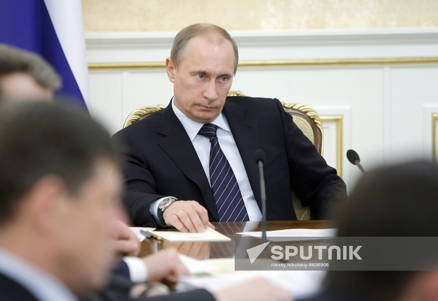 Vladimir Putin chairs Government Presidium meeting