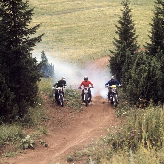 Motor racers