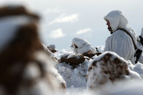Training of 76th Guards Airborne Division