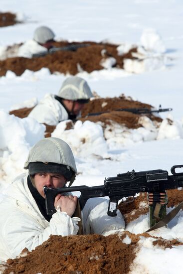 Training of 76th Guards Airborne Division