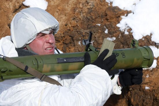 Training of 76th Guards Airborne Division