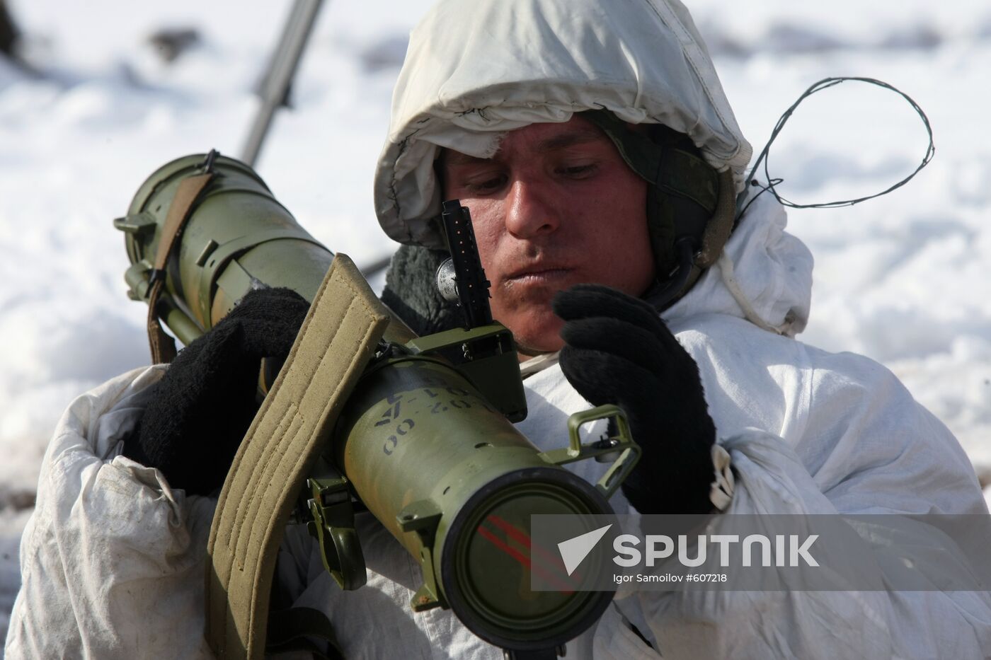 Training of 76th Guards Airborne Division