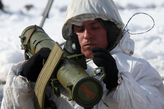Training of 76th Guards Airborne Division
