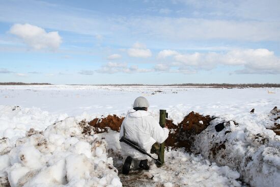 Training of 76th Guards Airborne Division