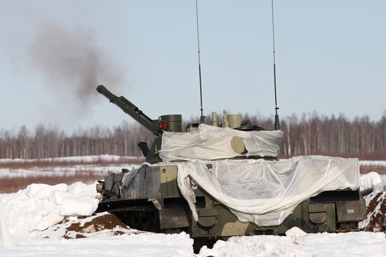 Training of 76th Guards Airborne Division