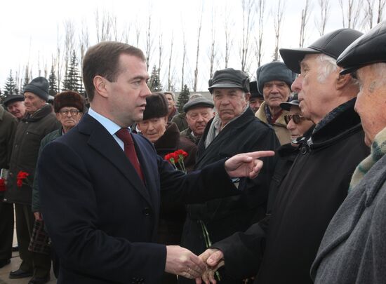 Dmitry Medvedev visits Volgograd