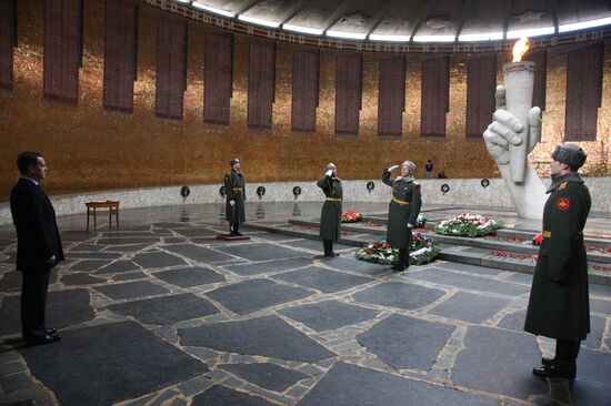 Dmitry Medvedev visits Volgograd