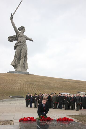 Dmitry Medvedev visits Volgograd