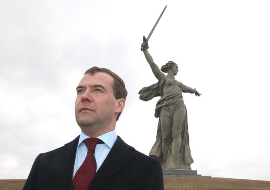 Dmitry Medvedev visits Volgograd