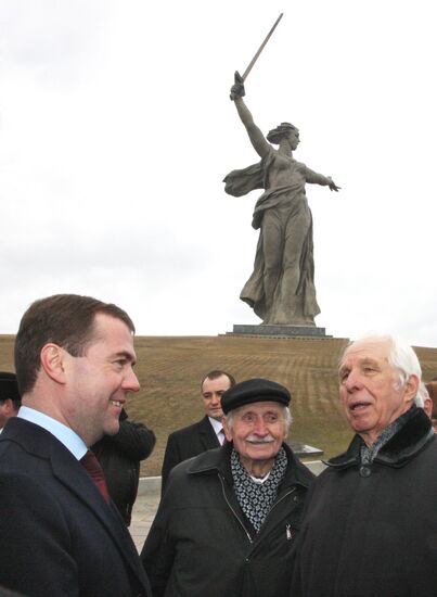 Dmitry Medvedev visits Volgograd
