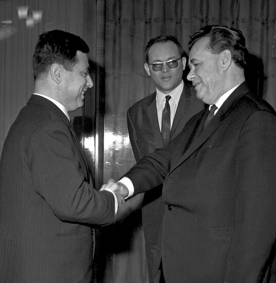 Syrian Minister of Economy and Foreign Trade Abdel Halim Khaddam