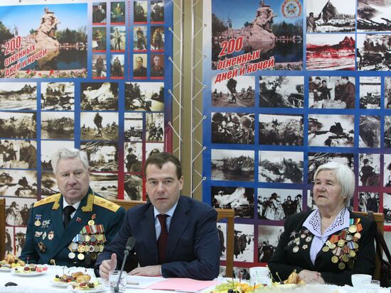 Dmitry Medvedev visits Volgograd