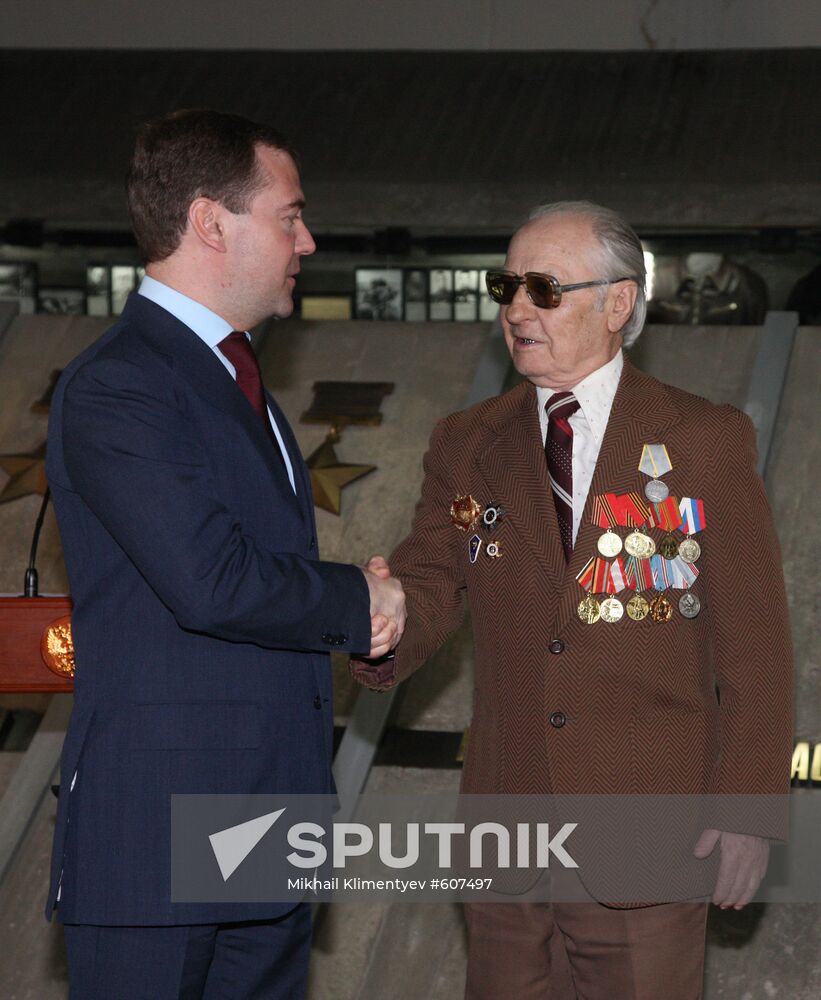 Dmitry Medvedev visits Volgograd