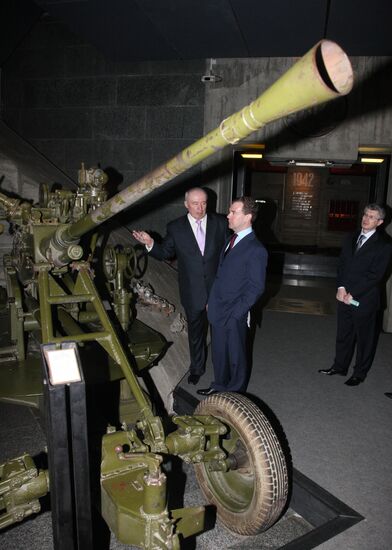 Dmitry Medvede visits Volgograd