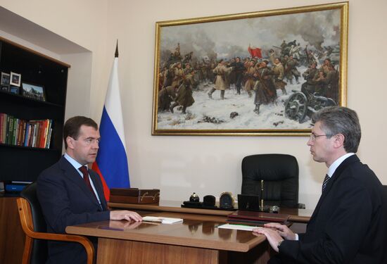 Dmitry Medvedev visits Volgograd