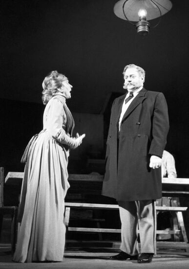 Scene from play "The Fruits of Enlightenment"