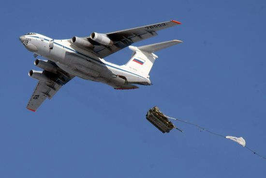 Training of 76th Guards Airborne Division
