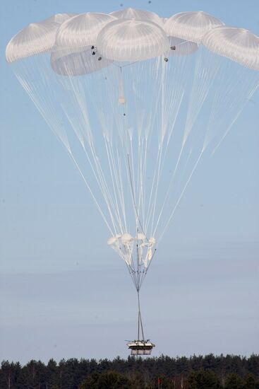 Training of 76th Guards Airborne Division
