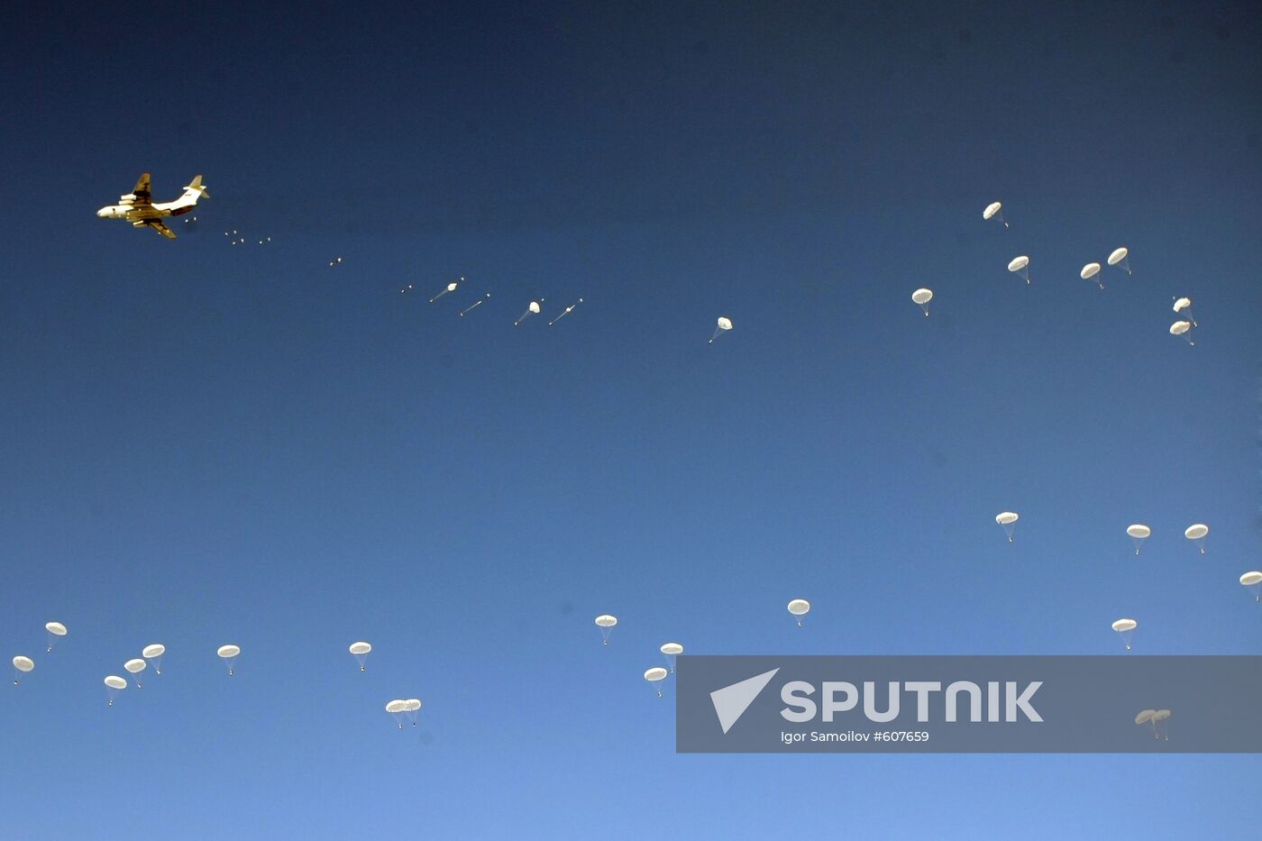 Training of 76th Guards Airborne Division