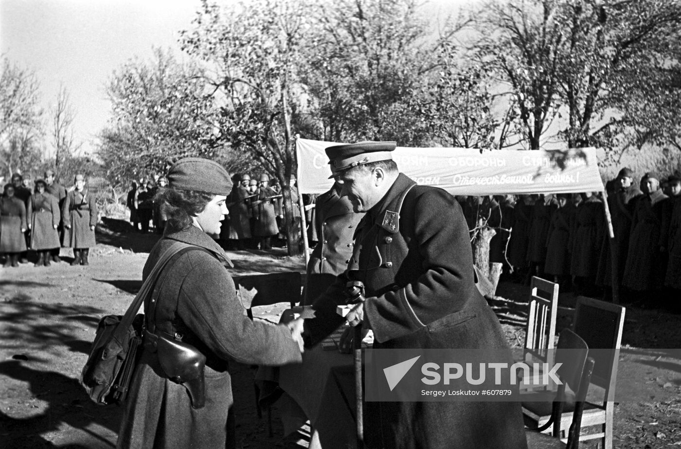 Commander of the Stalingrad Front Andrey Yeryomenko