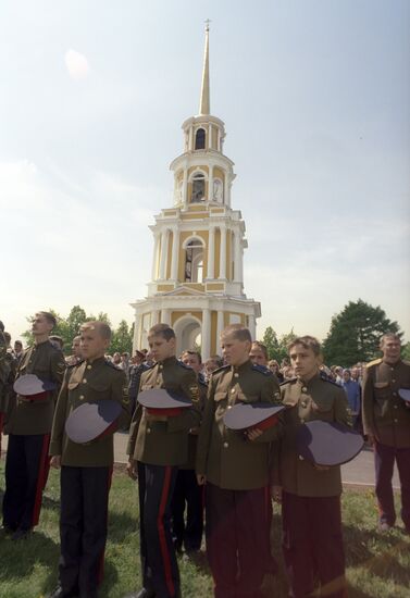 Assumption Church Square in Ryazan Kremlin