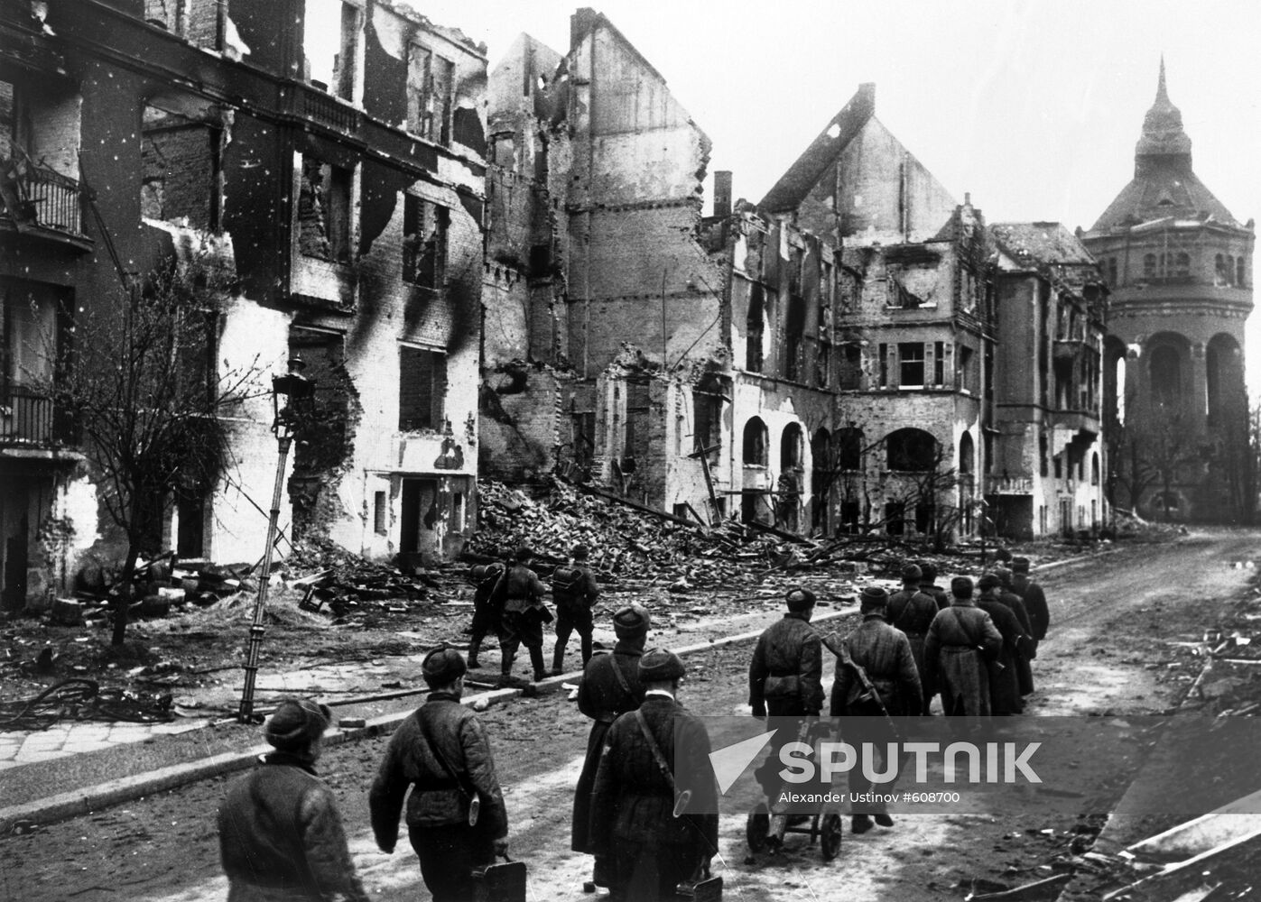 Berlin in April of 1945